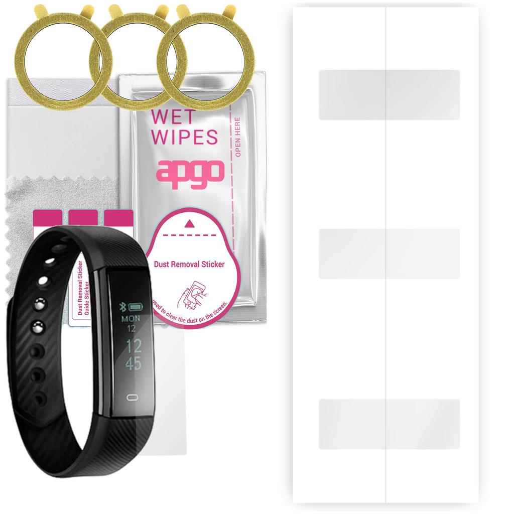 3x Apgo Hydrogel Screen Protector for Acme ACT101, Hydrogel Film, with Positioning Layer Easy Installation