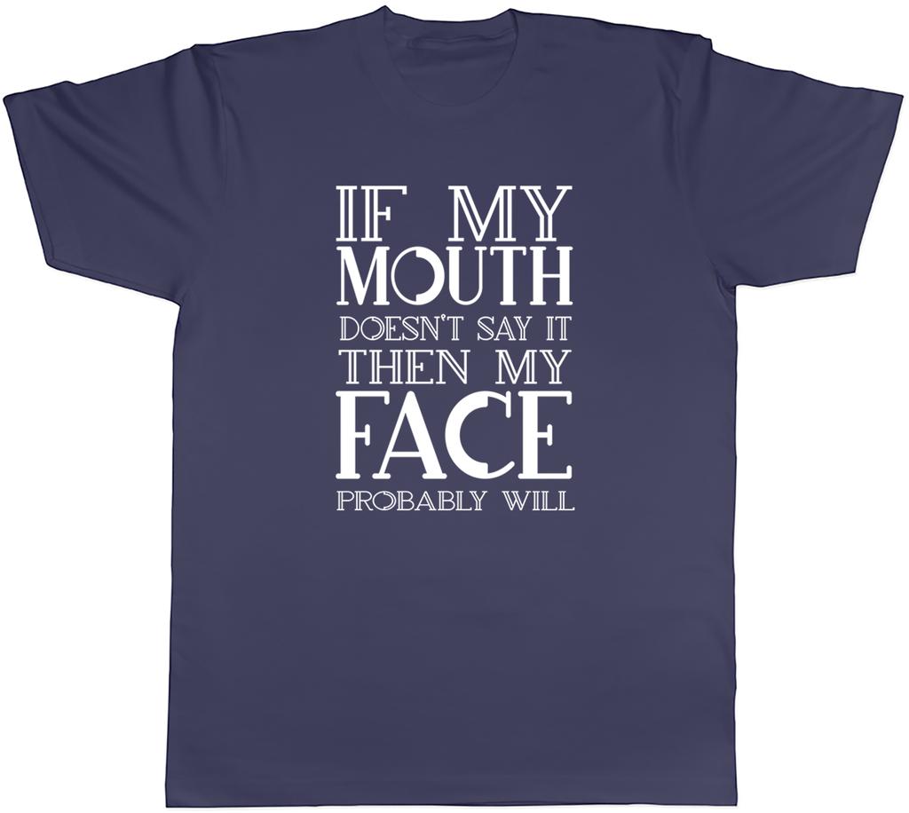 Funny Sarcasm Unisexs TShirt Sarcastic Face Will Say It Unisex Tee Gift