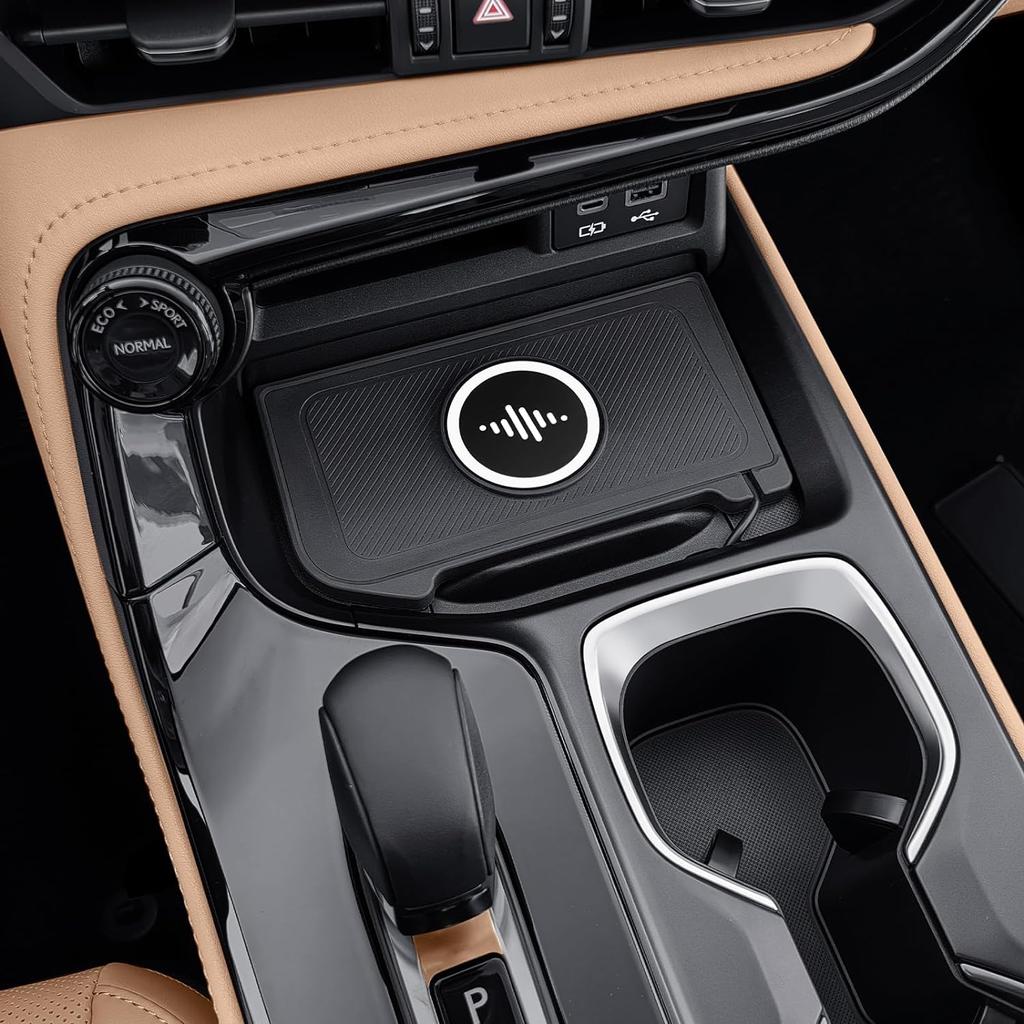 Geeignet für Lexus 2022–2024 NX250/NX350/nx450h + Zentralsteuerung für kabelloses Laden, Autotelefonladegerät, kabelloses Laden mit magnetischer Saugfunktion