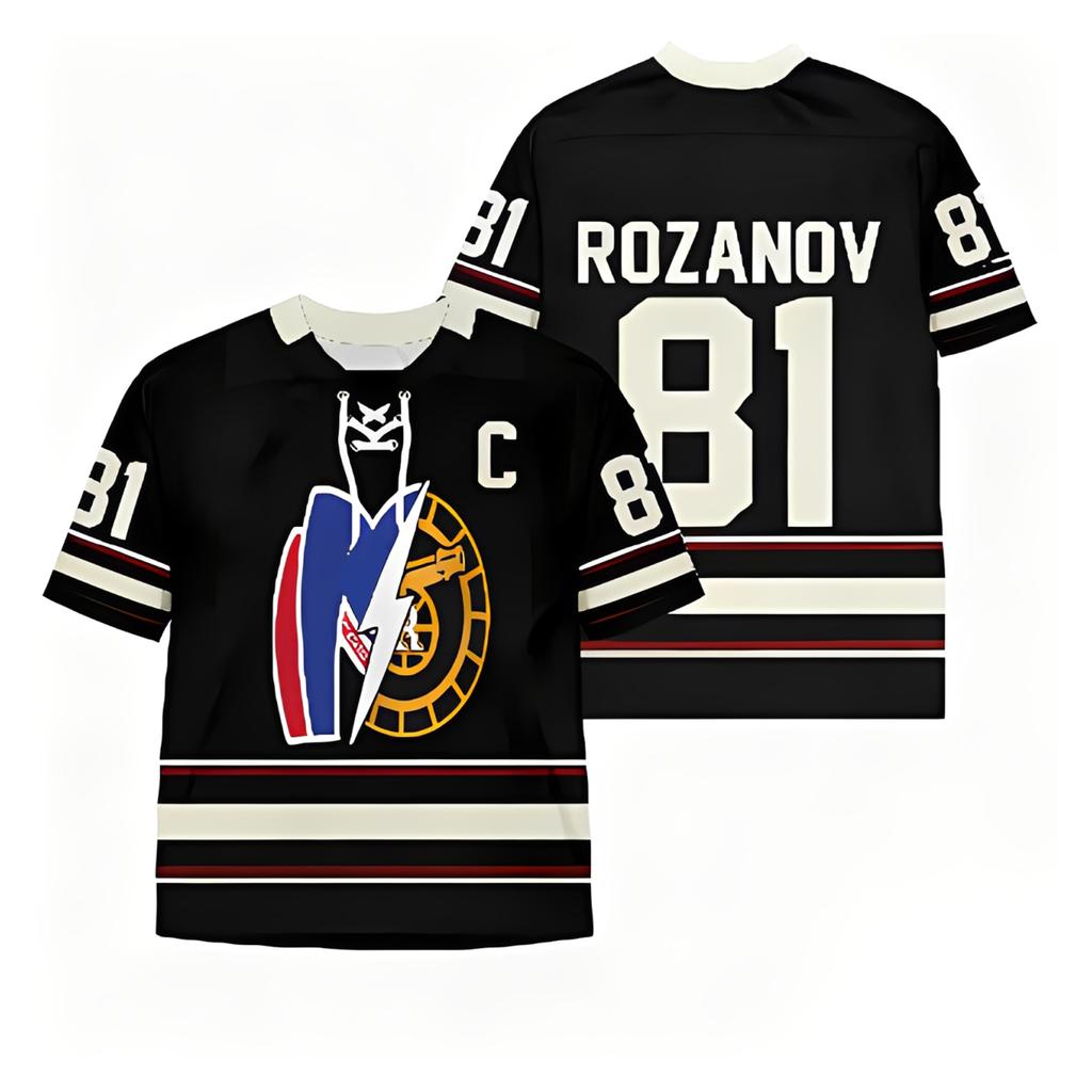 Unisex Fashionable Sports Jerseys For The Movies, Featuring Competition