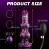 Inflatable Ovipositor Fantasy Laying Eggs Anal Plug Alien Dildo Penis Female Masturbator Vaginal Ball Sex Toys For Adult