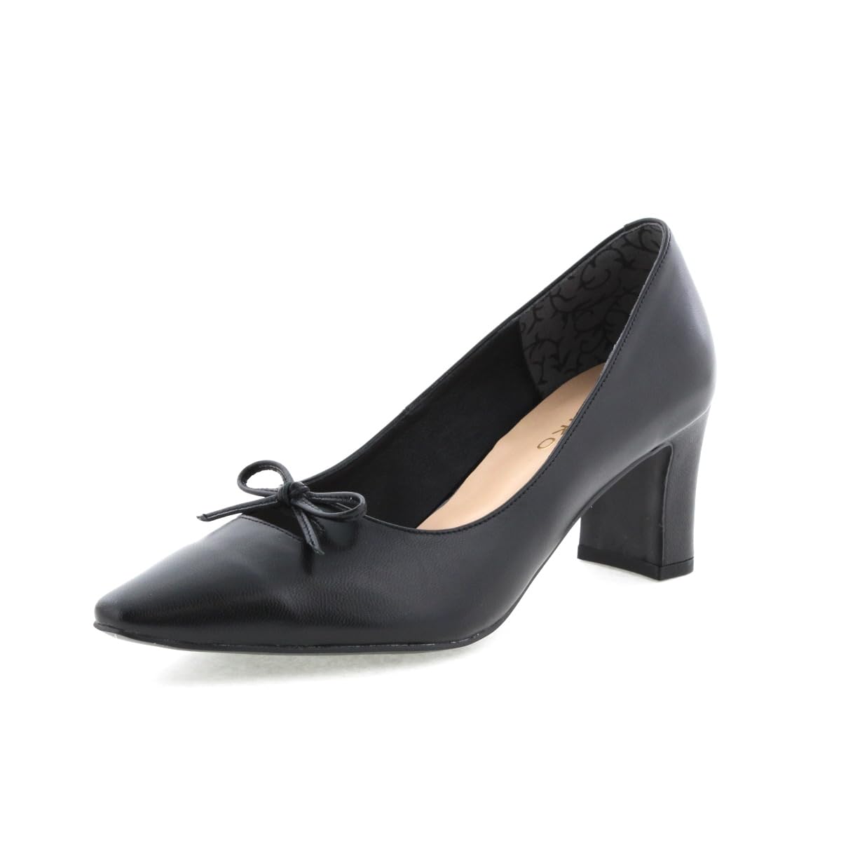 

HIMIKO/Himiko/Cutwork Ribbon Pumps/641119 Black 220