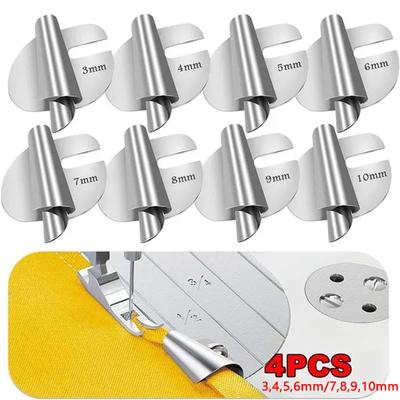 Hemming Foot Attachment For Sewing Machines 3-10mm Household Sewing Machine Universal Handmade Towel Edge Roller Accessories