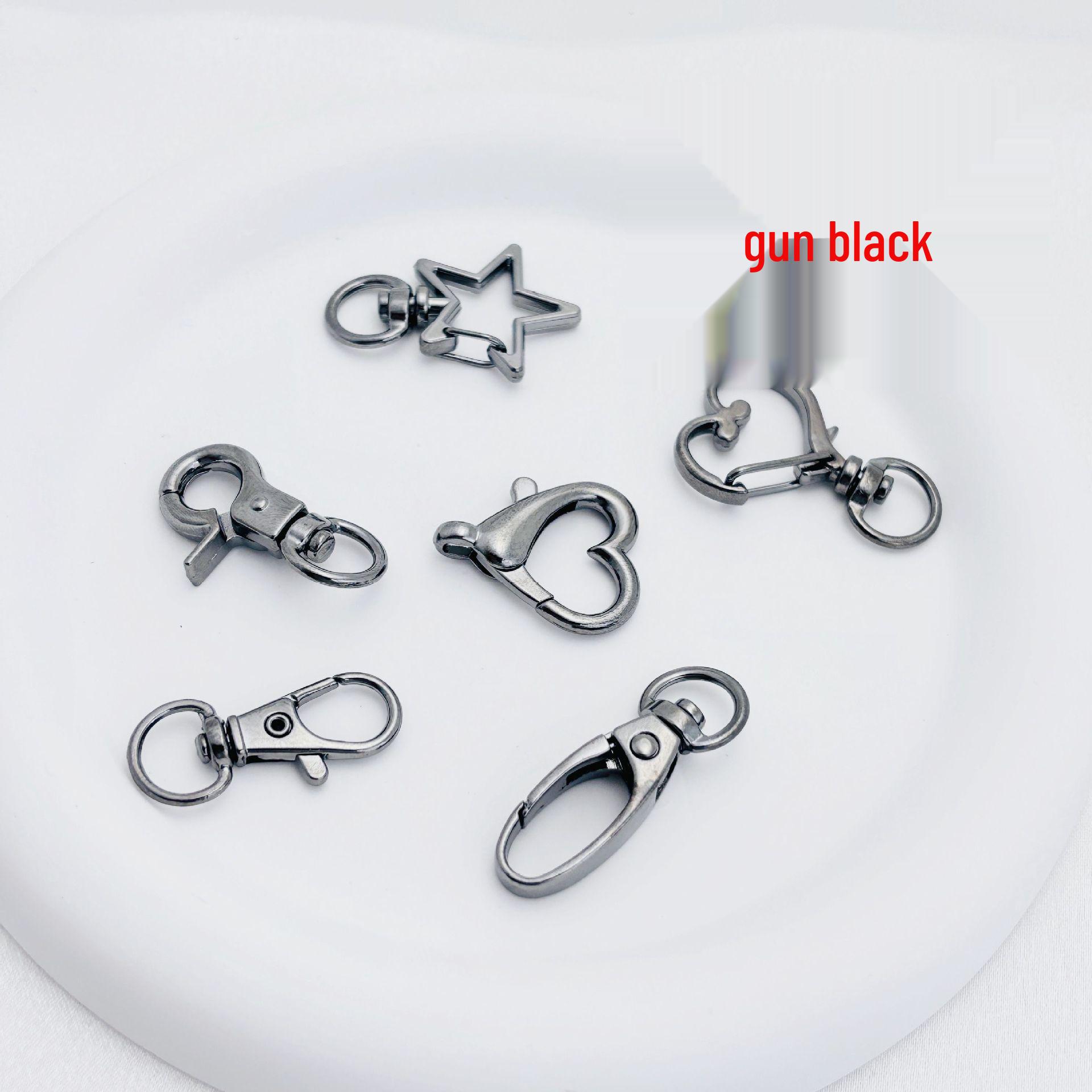 

Маленький карабін-лобстер для сумок та брелоків DIY Pentagram Buckle