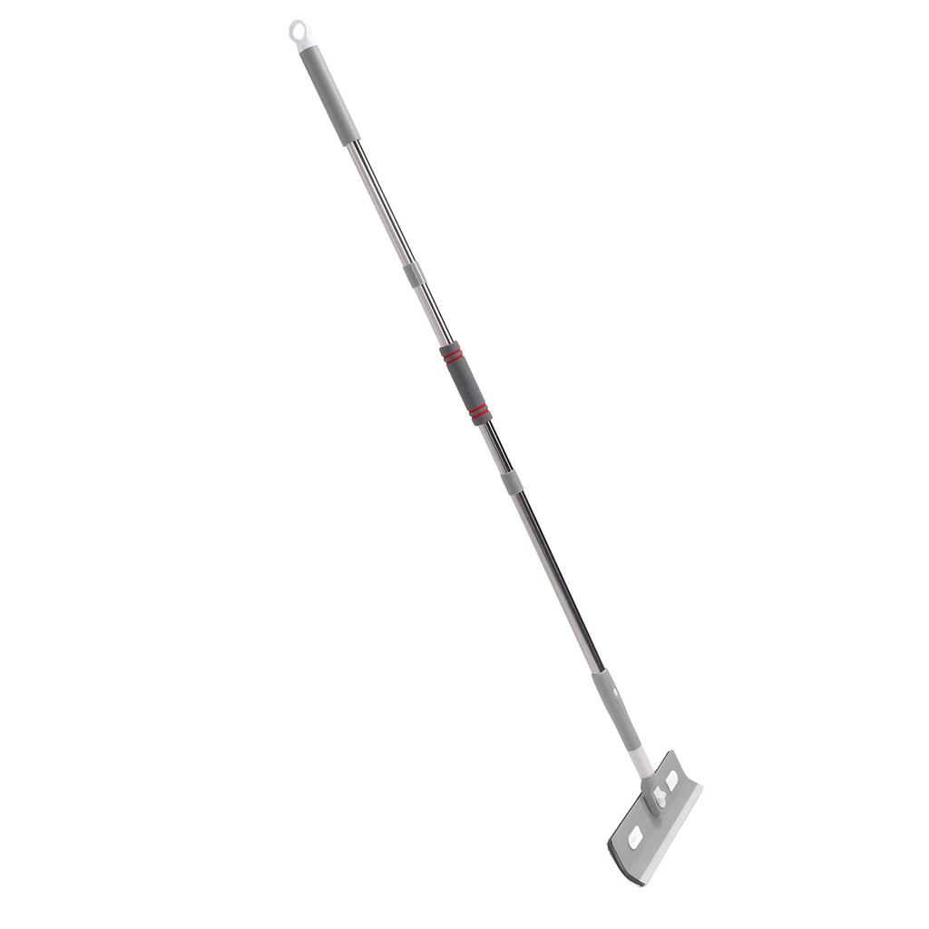 Window Squeegee Long Handle Window Cleaner Tool Rotatable Window Scrubber with Extension Pole for Ho