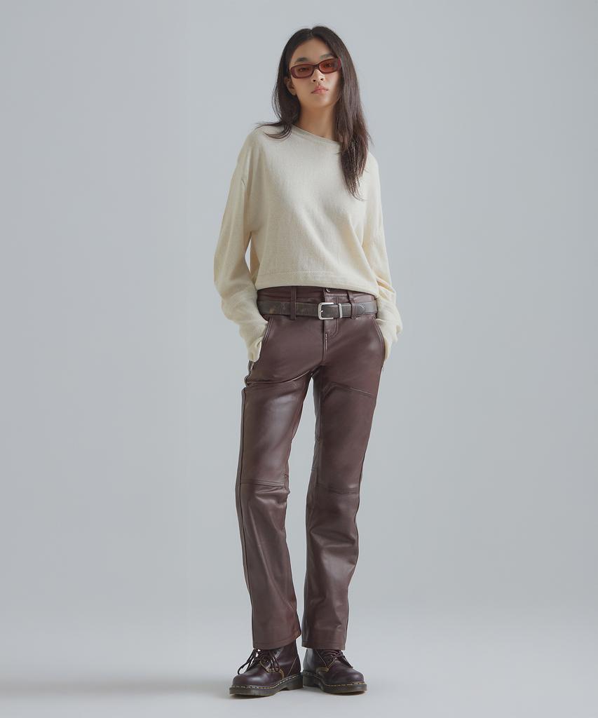 Peulaentigseobiseu Volume Sleeve Cashmere Knit - Ivory