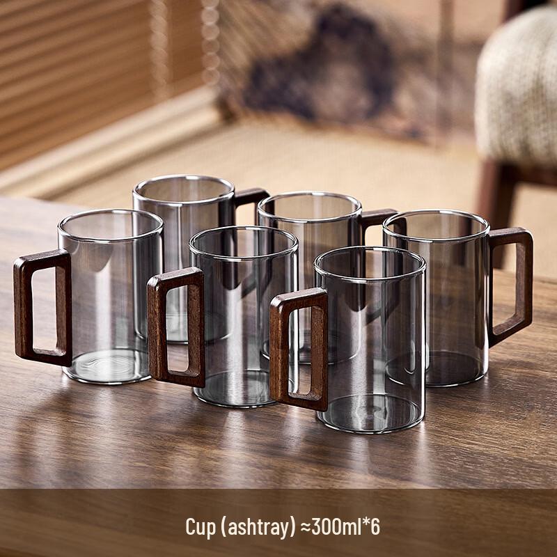 Hantun High Borosilicate Glass Cup Set