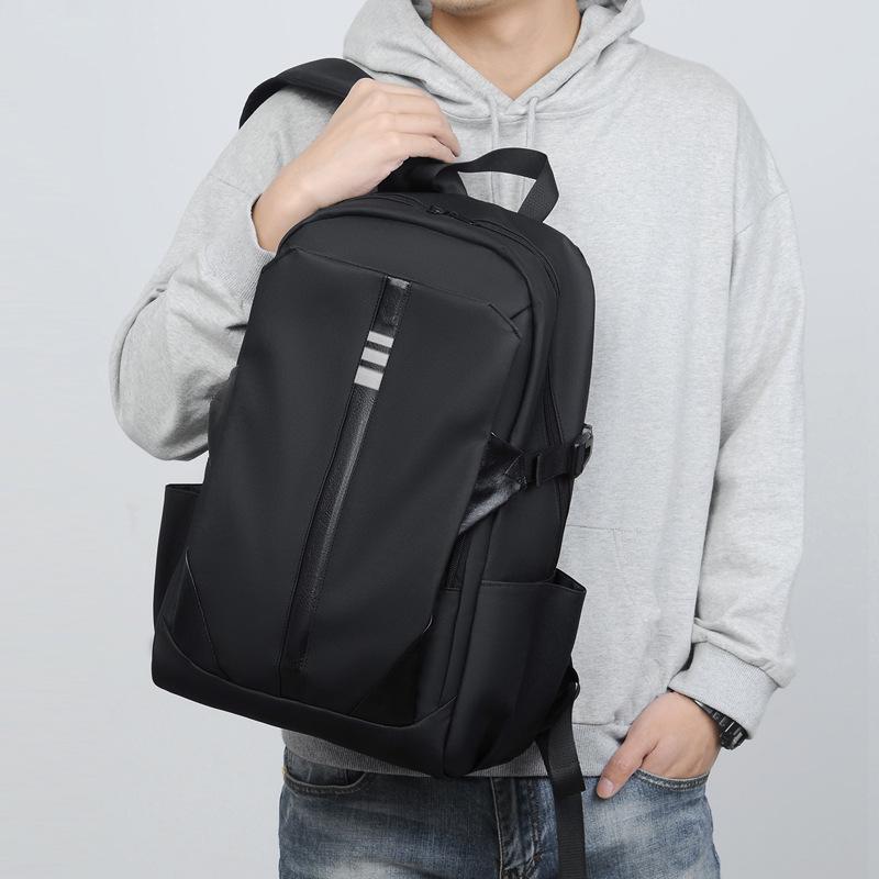 Men's Cross-Border Outdoor Fashion Water-Repellent Casual Backpack for Travel & School