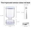 Dry-wet Separation Pickle Vegetable Jar Hourglass Type Pickled Juice-Separation Food Filter Container Ideal for Storing Pickles