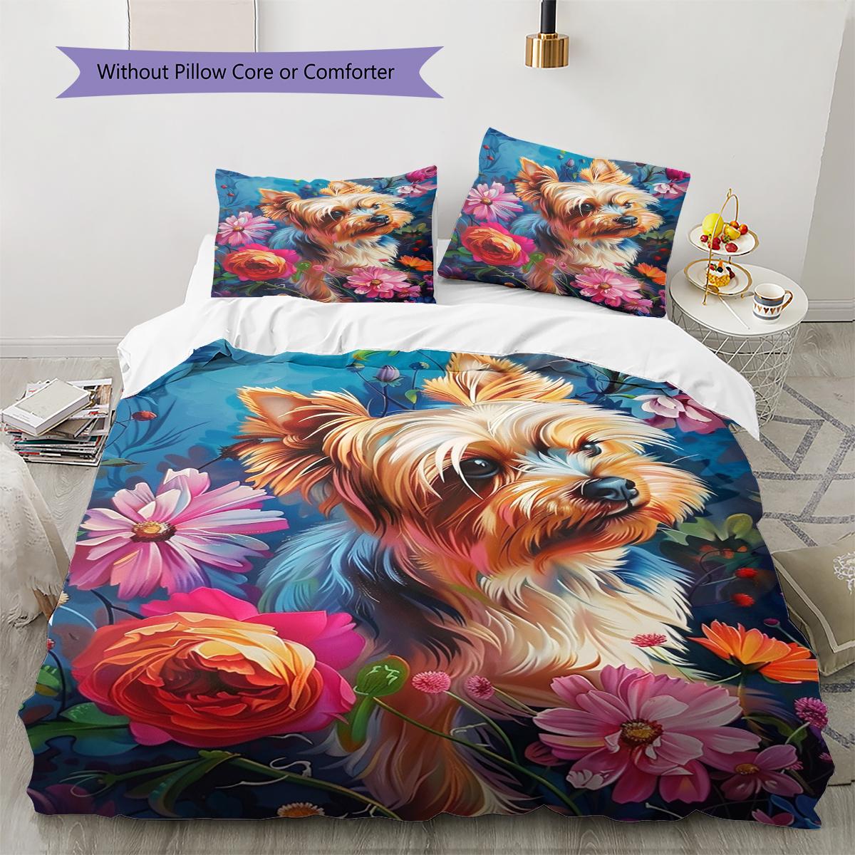 

Дитячий Плед-Ковдра Комплект Постільної Білизни Зворотний Бік Наволочка Домашній Декор Подарунок на День Народження (1 * підковдра + 2 * наволочка, без наповнювача) 135x200cm