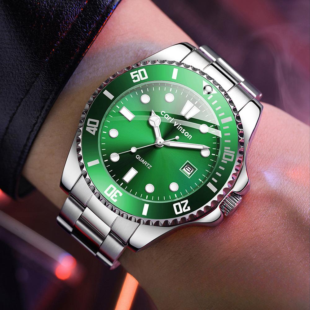 Water Ghost Men's Watch Fashion Waterproof Luminous Quartz Watch Men's Watch