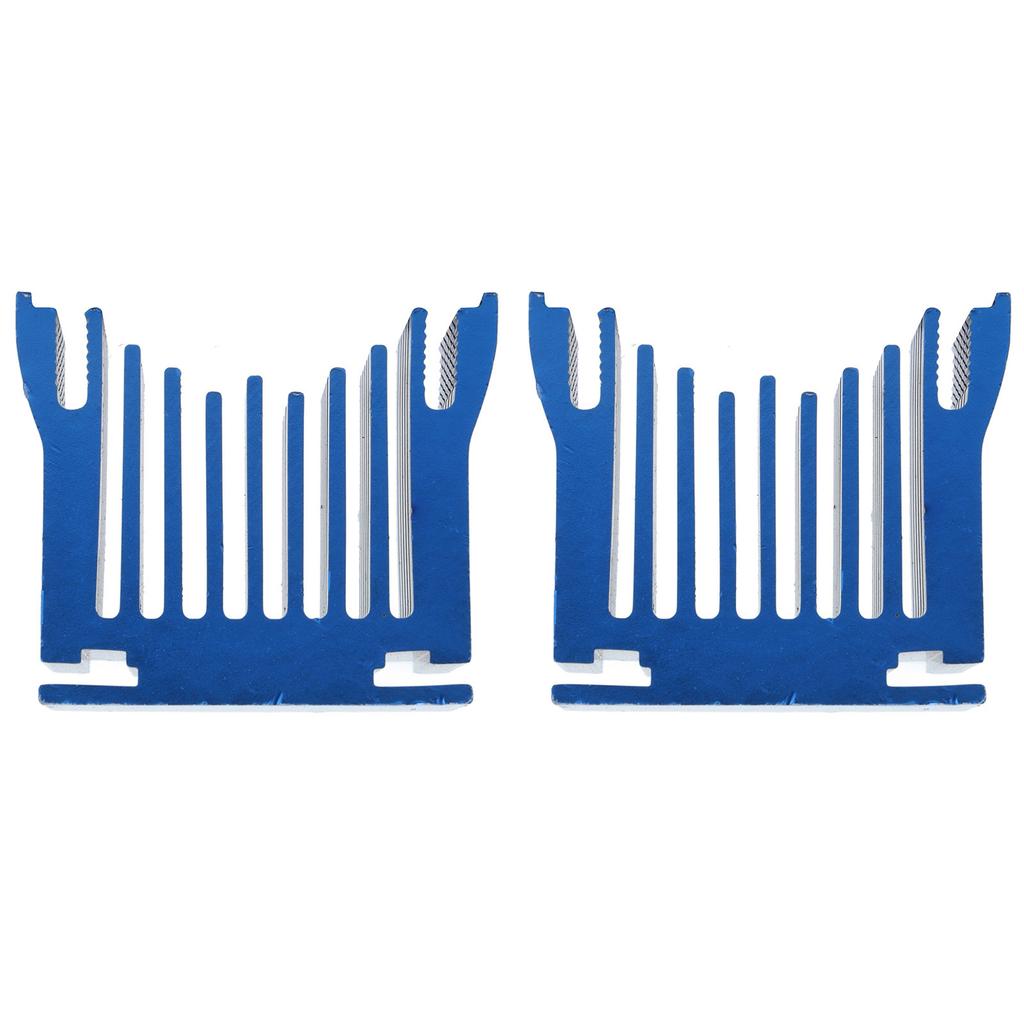 2Pcs Aluminium Heatsink Cooler 3D Printer Motherboard South North Bridge Chipset Single CoolingBlue
