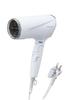 Tescom Hair Dryer, Protect Ion, Foldable, Quick Drying, Compact, Lightweight, Cold and Hot Air, Easy-Drain Plug, White, TD570A-W
