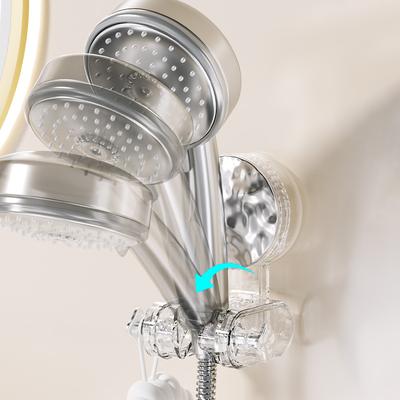 Sucker Shower Holder Non-punchable Home Shower Holder Movable Adjustable Shower Head Holder