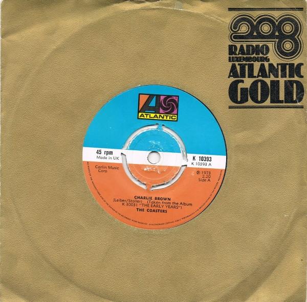 

Подставки под стаканы 7-дюймовые пластинки CHARLIE BROWN K10393 Atlantic 1974 UK Rock Б/у