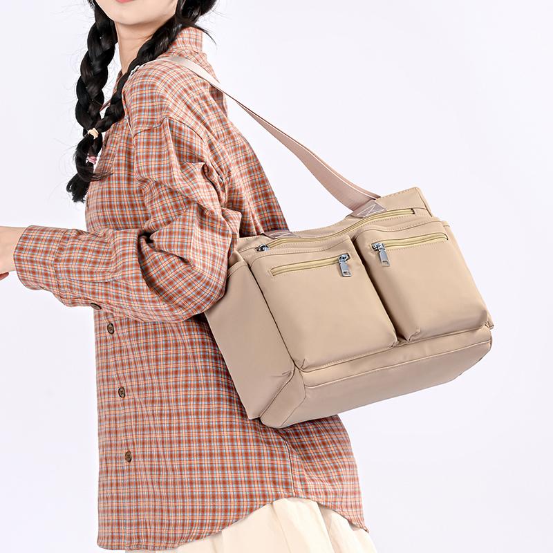 Large Capacity Shoulder Bag Women's Handbag Lightweight Shoulder Crossbody Bag