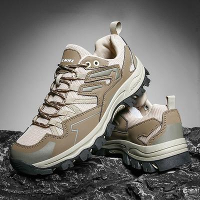 Volwassen outdoor sport vrijetijd lage schoen antislip ademend mesh lichtgewicht schokabsorberend outdoor off-road wandelschoenen