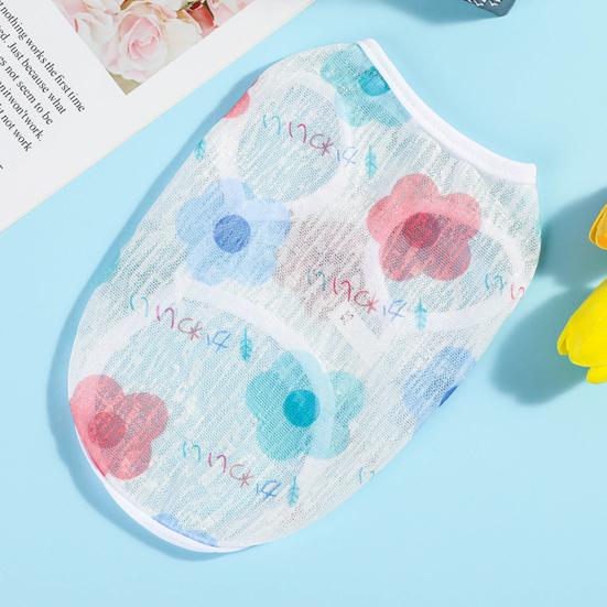 Haustierweste, Obst bedrucktes T-Shirt, weich, ärmellos, für Katzen, Sommer, Hund, bequeme, atmungsaktive Weste, Haustierbekleidung