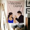 The Vampire Diaries Pattern Home Decor Tapestry, Wall Hanging, Decorative RV Wall Cloth.SGT0917515