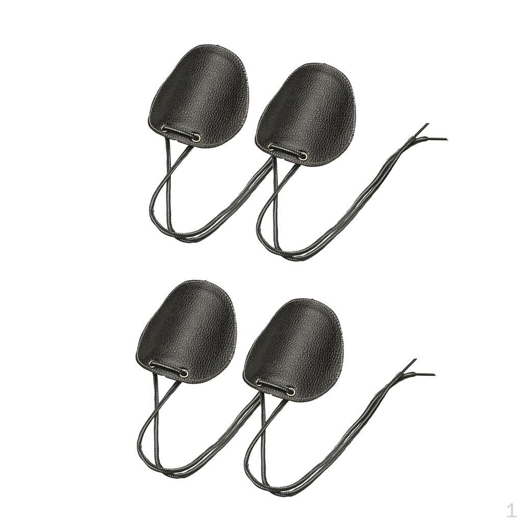 

2 пары обуви ПУ кожаный бахил для строителя, фабричного рабочего, черный