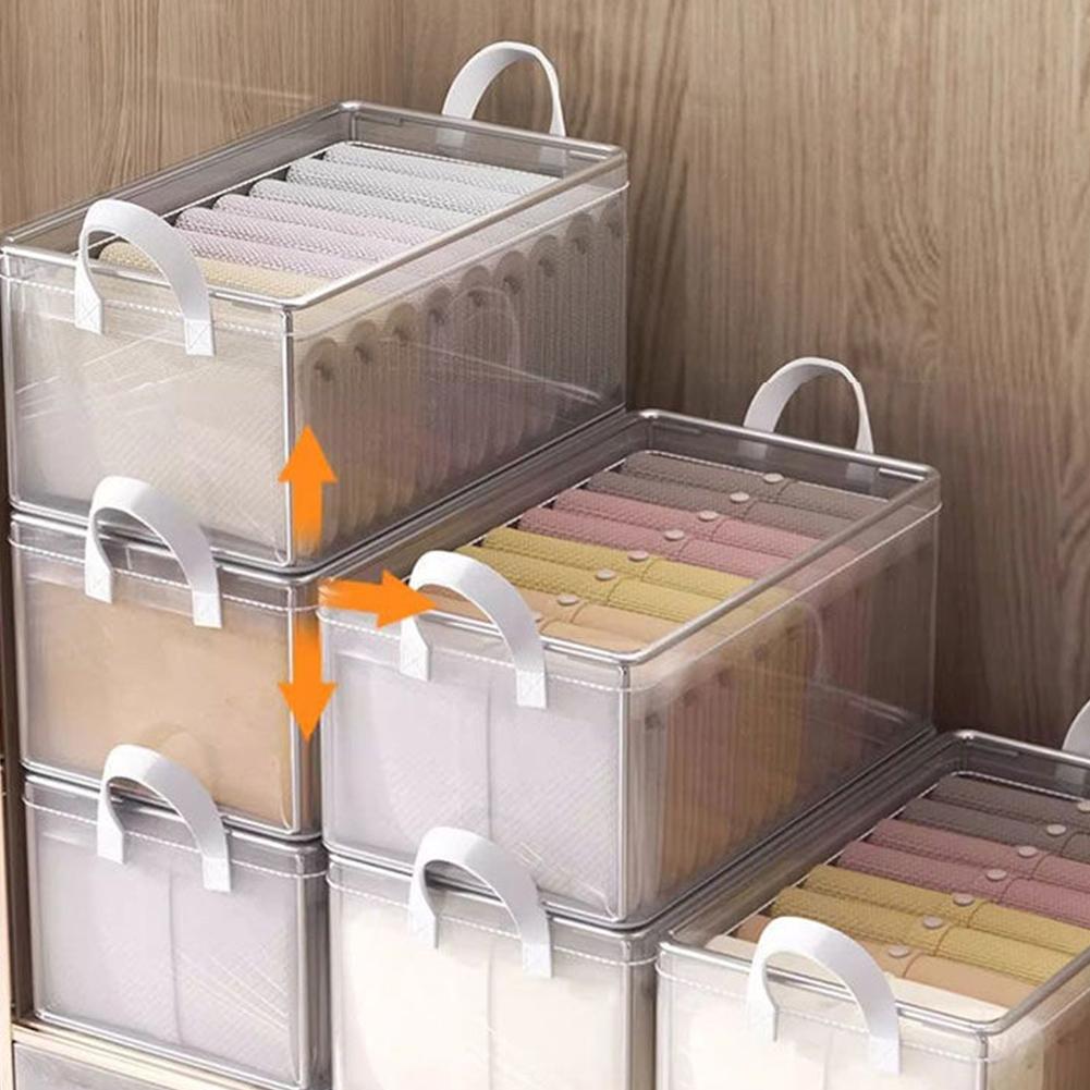 Faltbare Kleideraufbewahrungstasche Organizer Aufbewahrungsbox mit Deckel Saisonale Kleiderrotation Aufbewahrung Umzugspackung Kleiderschrankaufbewahrung