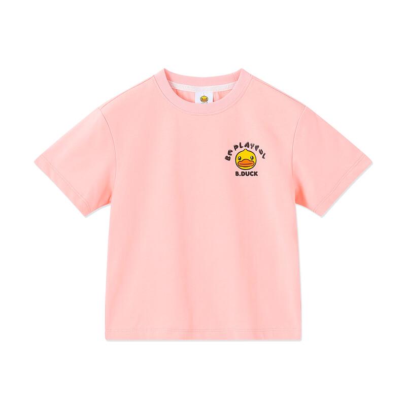 B.Duck Kids  Family Matching Cotton Short Sleeve T-Shirt 170CM