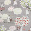 Moomin Babydecke, Waschbar, Puckdecke, Überwurf, Flauschige Decke für Baby