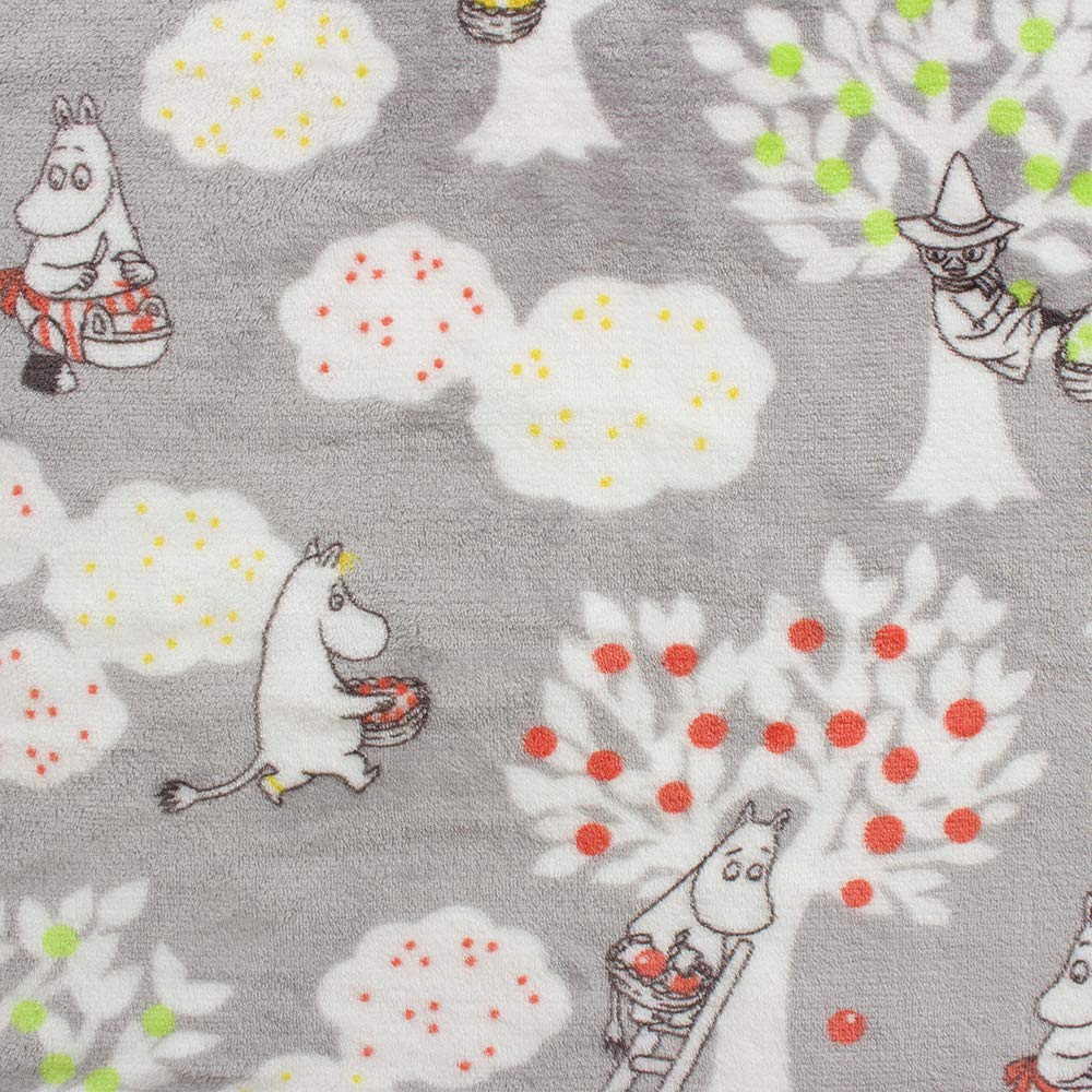 Moomin Baby Fluffy Blanket for Baby Blanket, Washable, Swaddle, Throw,