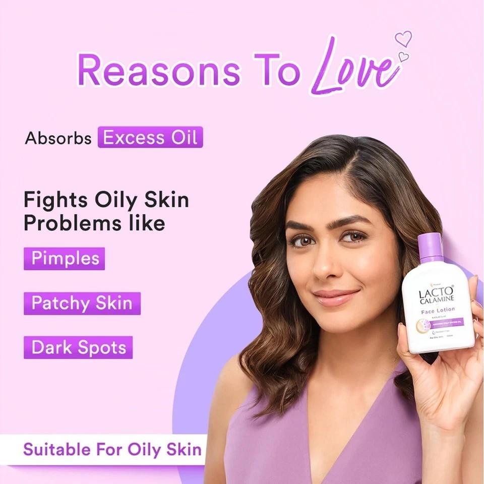 Lacto Calamine Face Lotion For Nourishes Skin 60ml
