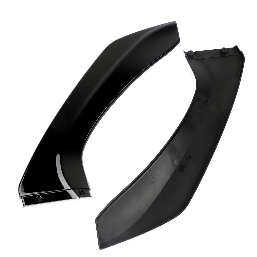 For BMW F20 F21 Maxton Style Front Bumper Lip Splitter Spoiler 1 Series 118i 118d 120i 120d M135i M140i M-Pack 2015-2019 Tuning