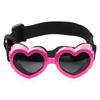 Pet Glasses Dog Cat Sunshade Glasses Heart Shape UV Windproof Goggles Cute Headwear Pet Decor Photography Prop Pet Supplies Gift