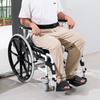 Shower Wheelchair 17.5in Al Alloy Commode Bathroom Wheelchair for Disabled