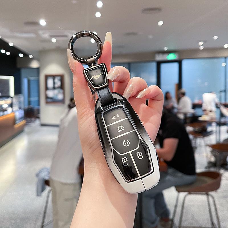 Kompatible Smart- und Fernschlüsselgehäuse für Ford Edge, Mondeo, Taurus und Lincoln Mustang.