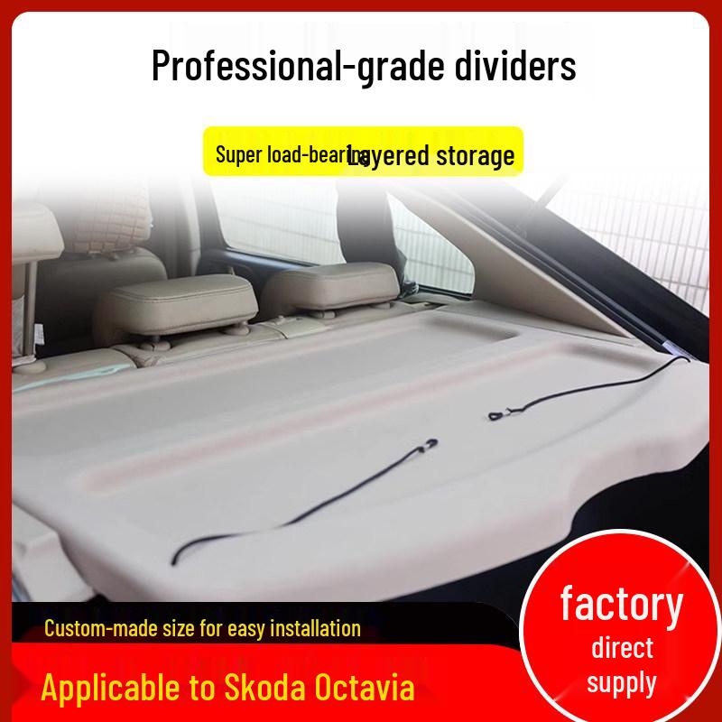 Skoda Octavia Kofferraumteiler & hinteres Gepäckablage