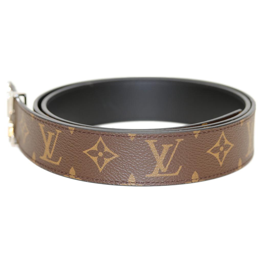 LOUIS VUITTON 24 years M8362 SVHardware LV Initial 35MM Reversible Belt belt BrownUsed