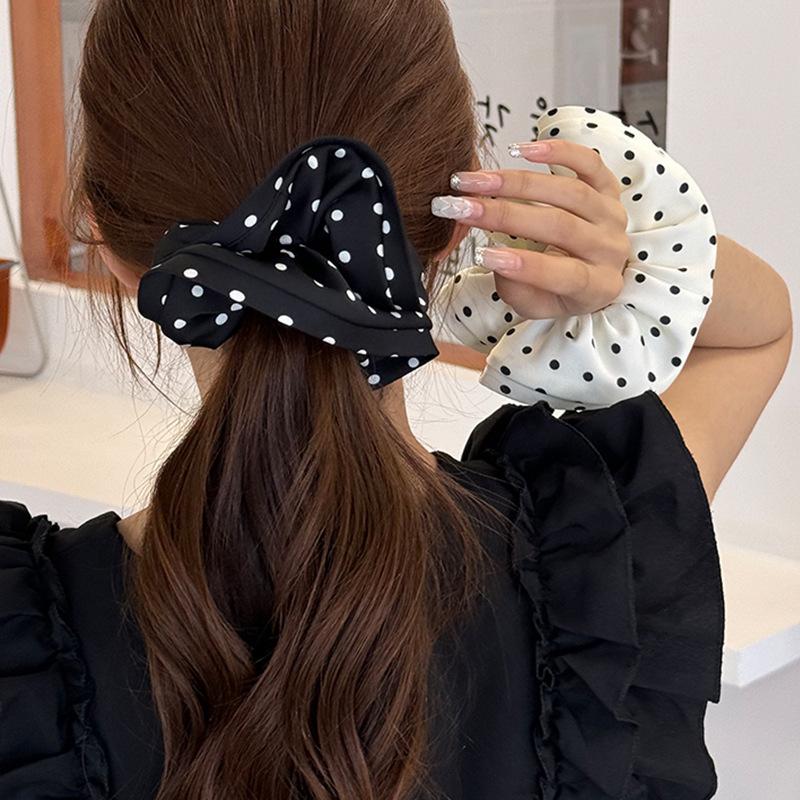 Hair Accessories for Women Girl Scrunchie Korean Band Elastic Ties Rubber Popular Makeup Kpop Adults Sweets Leading Fashion New