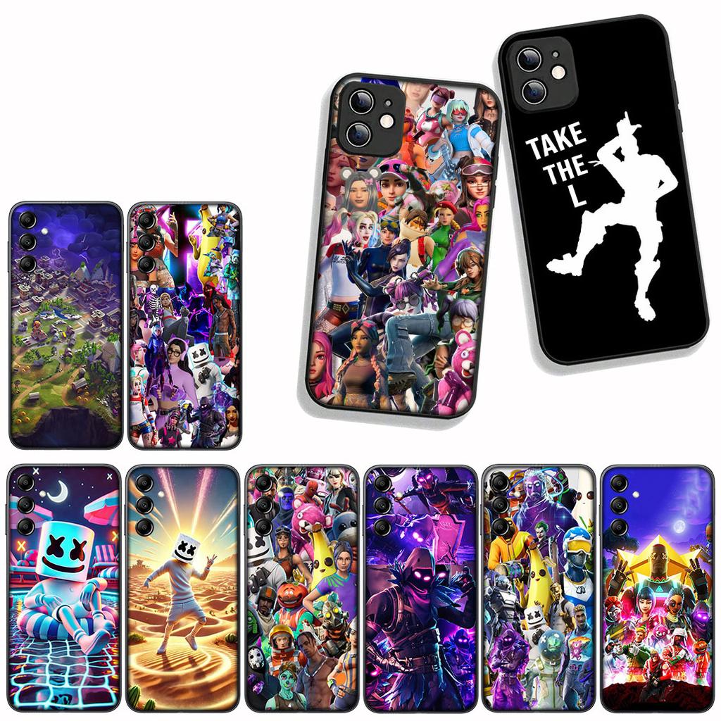 for Samsung Galaxy S25 S23 S22 S24 FE Ultra Plus A56 A05 A06 A15 A16 A57 S7 Edge Phone Cover Case Skin F-Fortnites-Poster