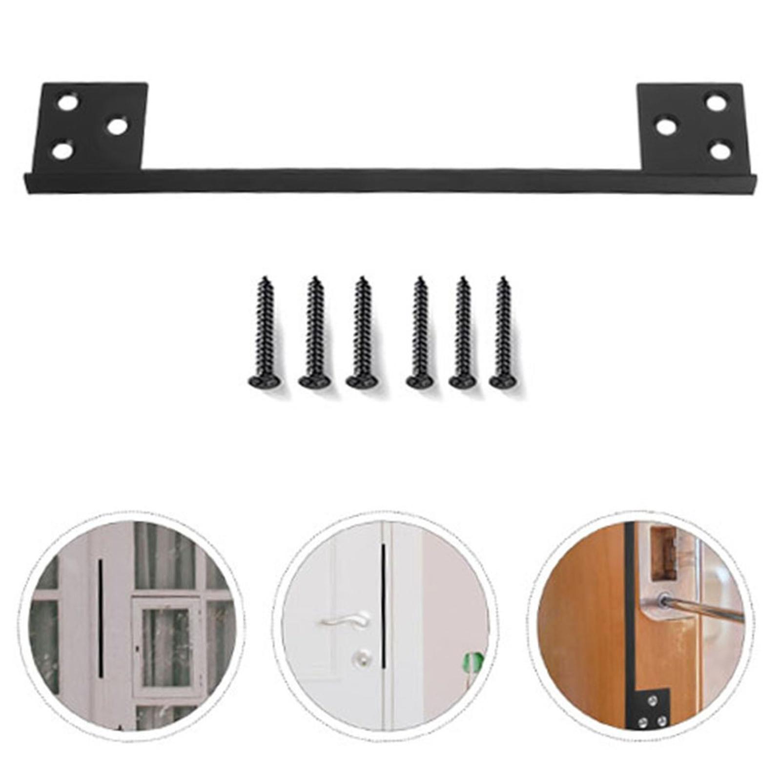 

Door Guard Protector For Outswing Doors Plate Reinforcement Stainless Steel One Size