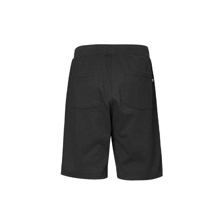 Converse Jersey Short Asia Sizing 'Black' Men's 10018821-A04