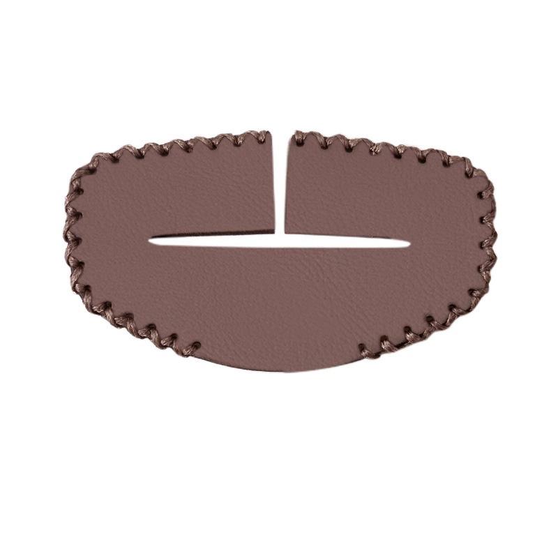 1PC Car Seatbelt Buckle Protective Cover PU Leather Anti-collision Anti-scratch Protective Cover Interior Modification Supplies
