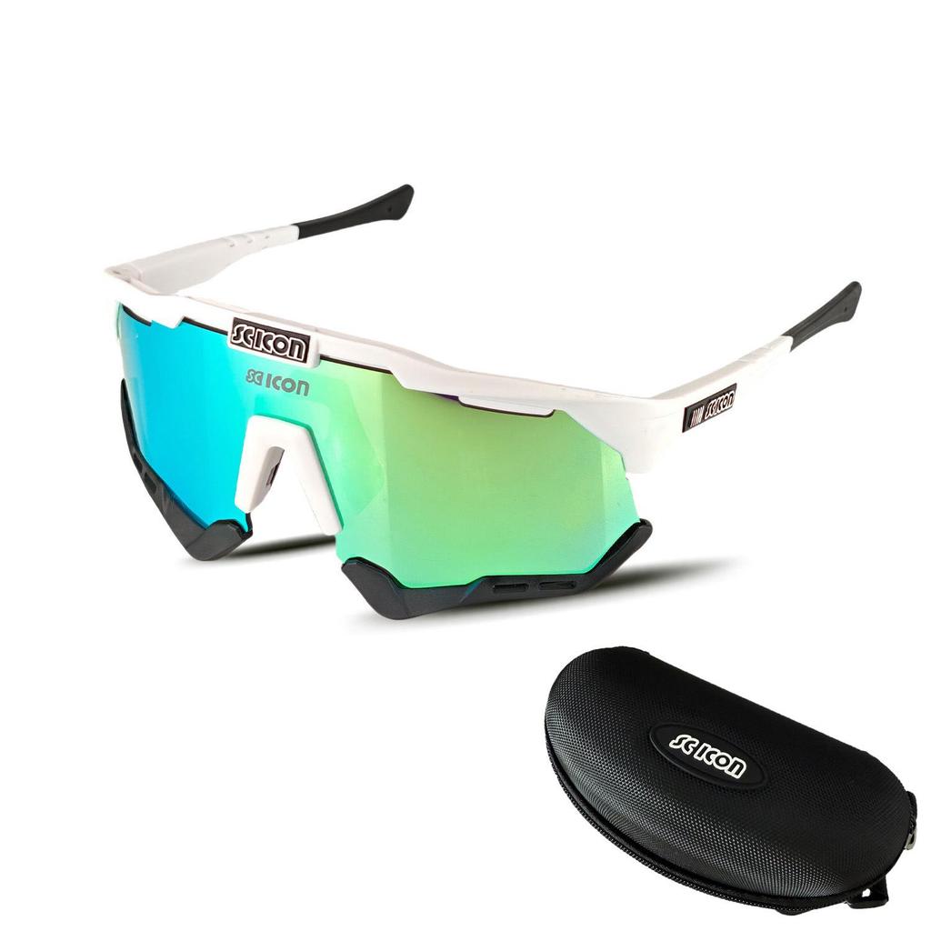 Lunettes de cyclisme polarisées unisexes - Haute définition, Protection solaire coupe-vent pour le vélo