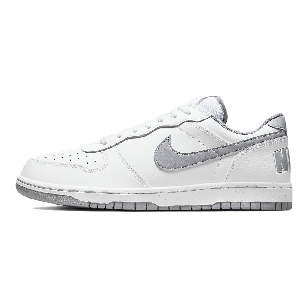Nike Büyük Düşük Beyaz Gri Kurt Erkek Spor Ayakkabı 355152-106