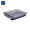 Anju Xiansen Black 4-Compartment Meal Prep Containers