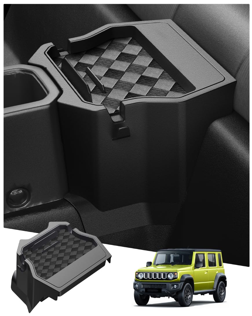 

ruiya Suzuki Jimny jb64 Задняя консоль Jimny Sierra jb74 Специализированный бокс задней консоли с многофункциональной подставкой для хранения Jimny Ящик для хранения Поднос Инструменты не требуются