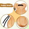 1 Pair Spanish Wooden Castanets for Adults And Children, Handmade Hand Percussion Instruments
