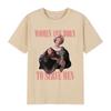 Women Were Born To Serve Men Funny Meme T Shirt Feminist Renaissance Painting T-shirt Casual Cotton Oversized Tshirts Streetwear