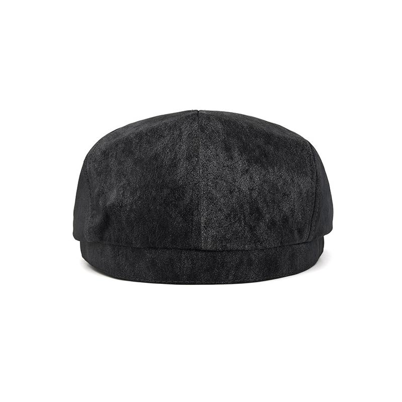 Autumn Winter Warm Beret Men Octagonal Cap British Vintage Cap Painter's Cap Newsboy Cap