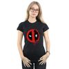 Marvel Damen/Damen Deadpool Split Splat Logo Baumwoll-T-Shirt