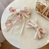 Bows Elegant Hair Clip 2000s Style Accessories Sweet Balletcore Hairpin Women