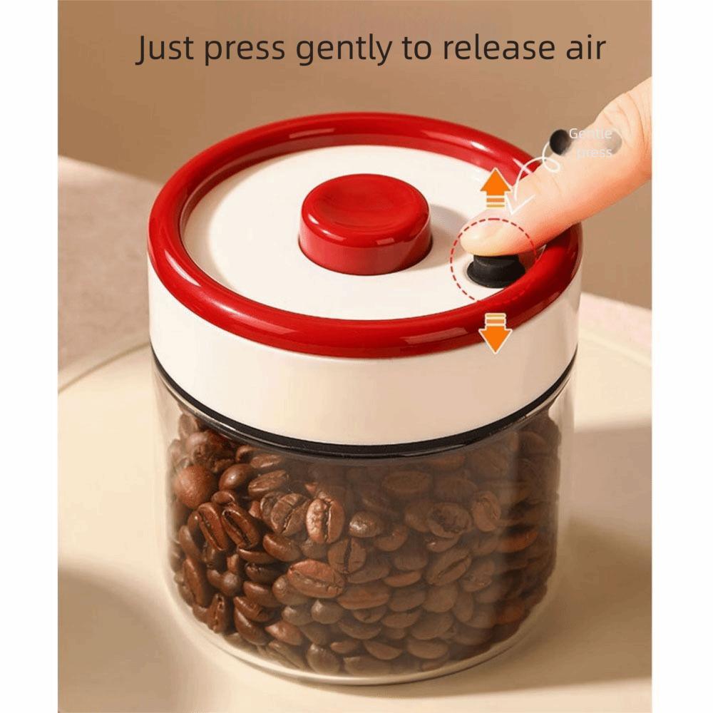 Airtight Coffee Bean Storage Bottle Moisture-proof Tea Storage Containers Food Preservation
